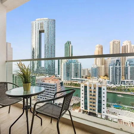 A Living Luxury Studio - Studio One Dubai Marina Exterior photo
